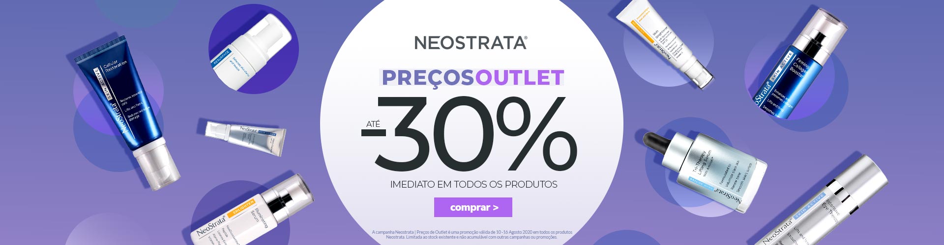 Preços de Outlet Neostrata Preços de Outlet Neostrata