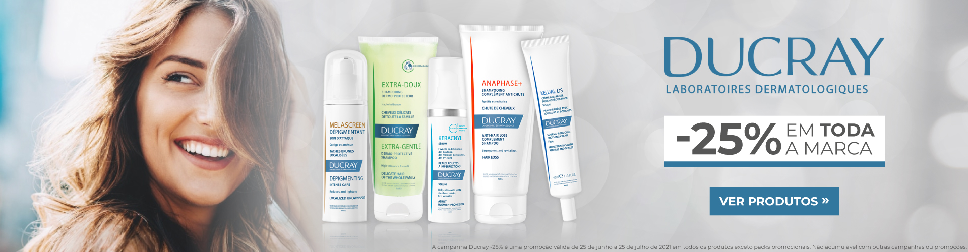 Ducray -25% em toda a marca Ducray -25% em toda a marca