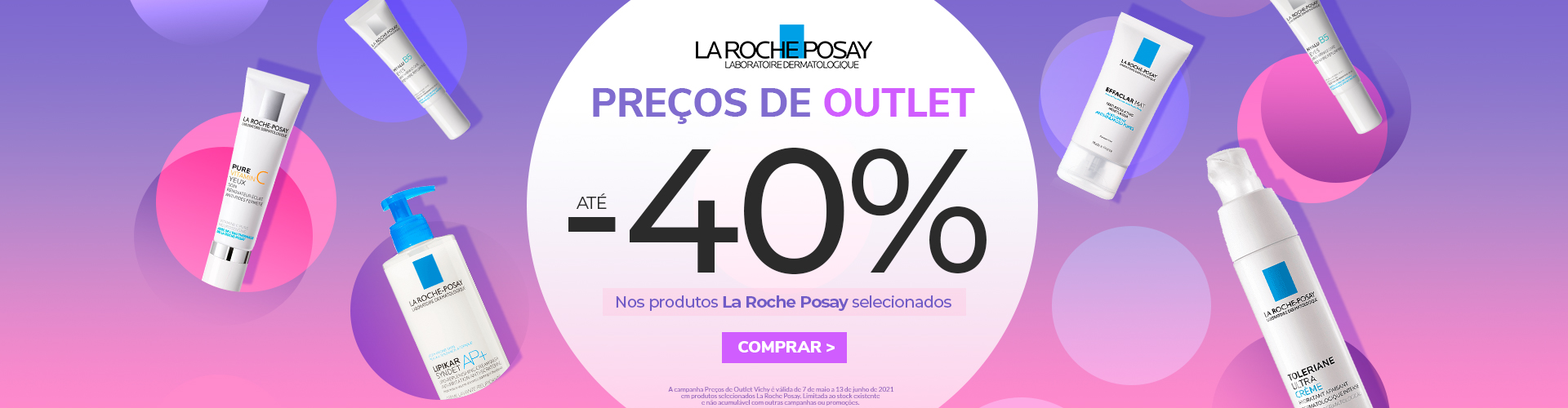 Preços de Outlet La Roche-Posay Preços de Outlet La Roche-Posay