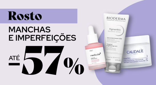 Rosto Manchas e imperfeições