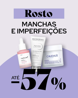 Rosto Manchas e imperfeições
