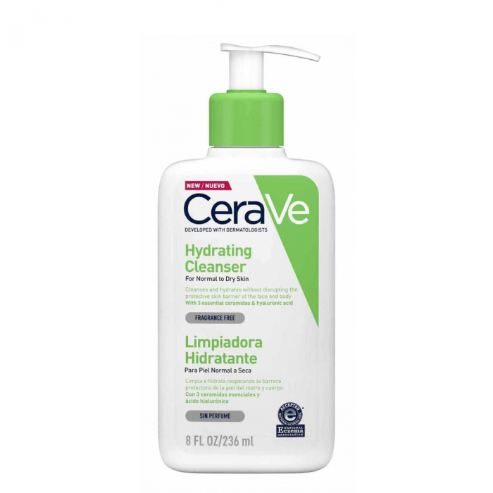 Cerave Hydrating Cleanser Creme de Limpeza Hidratante