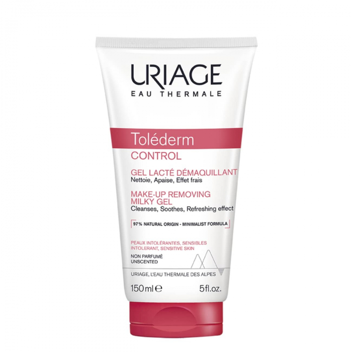 Uriage Toléderm Control Gel Leite Desmaquilhante