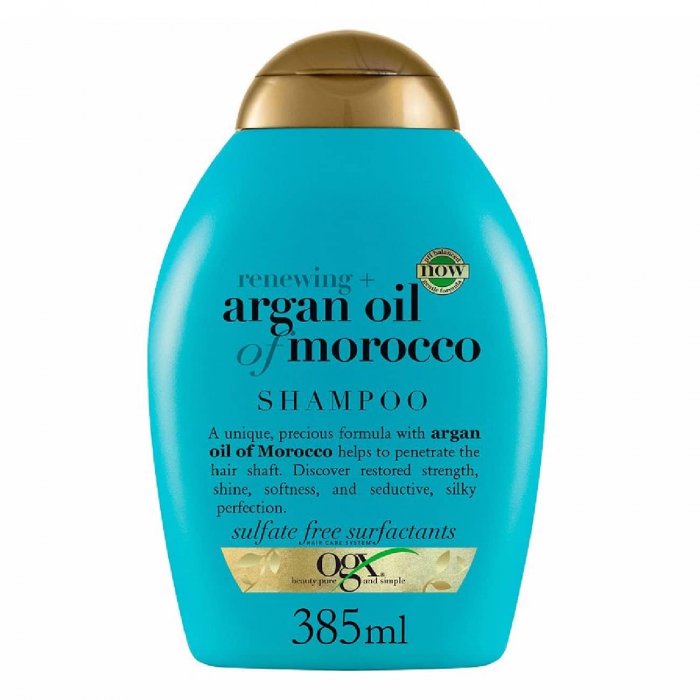 OGX Renewing Argan Oil of Morocco Shampoo para cabelos com alisamento