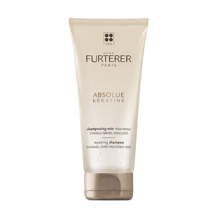 René Furterer Absolue Keratine Shampoo Reparador para cabelos danificados e secos