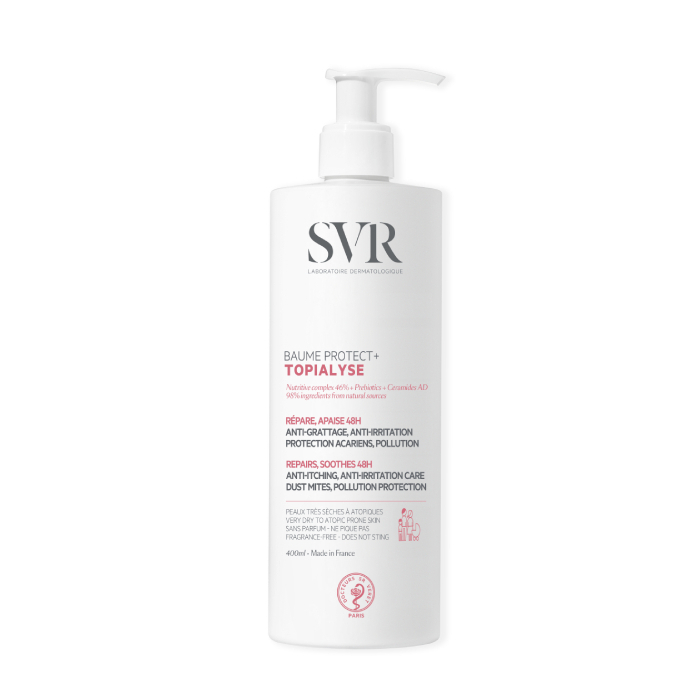 SVR Topialyse Baume Protect+ - creme hidratante de corpo para pele seca, muito seca e atópica