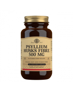 Solgar Fibra de Psílio 500mg Cápsulas Vegetais 200un.