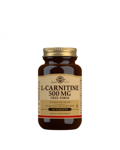 Solgar L-Carnitina 500mg Suplemento Comprimidos 60unid.