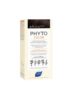 Phyto Phytocolor Coloração Permanente-4.77 Castanho Profundo