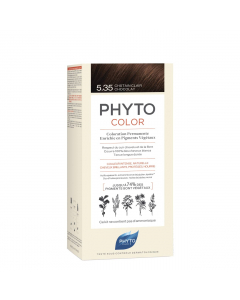 Phyto Phytocolor Coloração Permanente - 5.35 Castanho Claro Chocolate