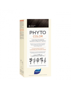 Phyto Phytocolor Coloração Permanente-5 Castanho Claro