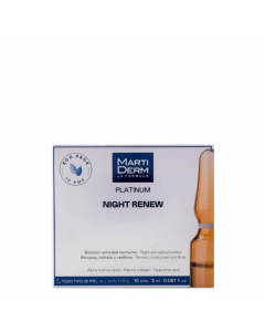 Martiderm Platinum Night Renew Ampolas Anti-Idade Noite 10x2ml