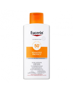 Eucerin Sun Sensitive Protect Extra Light SPF50+ Loção Solar 400ml