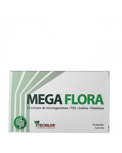 Megaflora Tecnilor Pó Saquetas 8un.