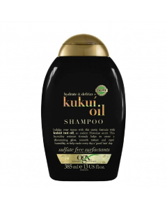 OGX Hydrate and Defrizz Kukuí Oil Shampoo 385ml