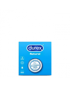 Durex Love Sex Natural Comfort Preservativos 3un.