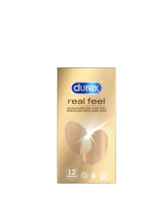 Durex Real Feel Preservativos 12un.