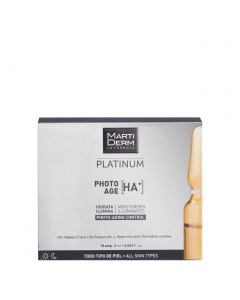 Martiderm Platinum Photo-Age HA+ Ampolas Antienvelhecimento 10un.