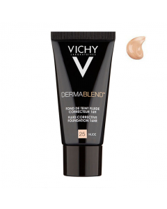 Vichy Dermablend Fond Teint Base Fluida Cor 25 Nude 30ml