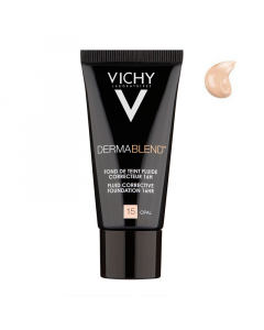 Vichy Dermablend Fond Teint Base Fluida Cor 15 Opal 30ml