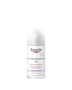 Eucerin Desodorizante 48h 0% Alumínio Roll-On 50ml