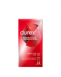 Durex Sensitivo Contacto Total Preservativos 12un.
