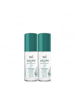 Roc Keops Desodorizante Duo Roll-on Transpiração Intensa 2x30ml