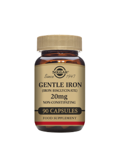 Solgar Gentle Iron 20mg Cápsulas Vegetais 90un.