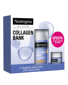 Neutrogena Collagen Bank Coffret Creme SPF 50ml + Oferta Creme de Olhos 15ml