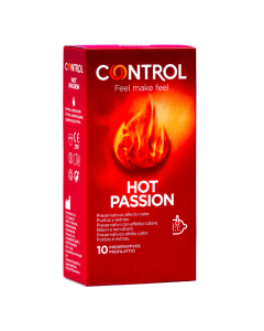 Control Hot Passion Preservativos Efeito de Calor 10un.