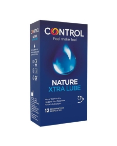 Control Adapta Extra Lube Preservativos Lubrificados 12un.