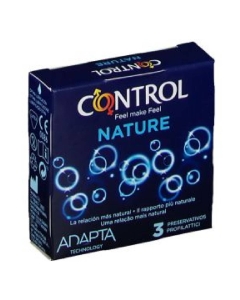 Control Nature Adapt Preservativos 3un.