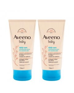 Aveeno Baby Daily Care Loção Hidratante 2x150ml