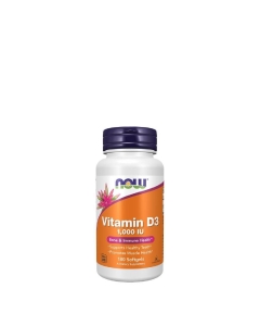 Now Vitamin D3 1000 U.I. Cápsulas Moles 180un.