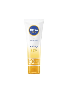 Nivea Sun Anti-Age Q10 Protetor Solar Antienvelhecimento FPS50 50ml
