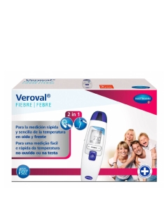Veroval DS 22 Termómetro Infravermelhos 2-em-1 Ouvido/Testa 1un.
