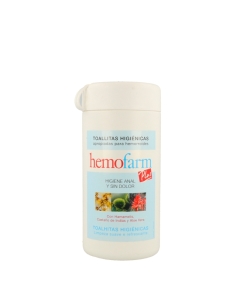 Hemofarm Plus Toalhitas Higiénicas Húmidas 60un.