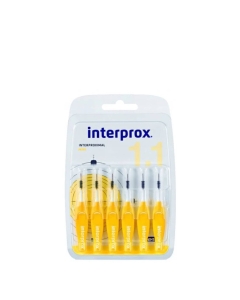 Interprox Escovilhão Flexível Mini 1.1mm para Limpeza de Espaços Interproximais 6un.