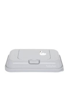 Funkybox To Go Porta Toalhitas Cisne Cor Cinza