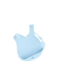Minikoioi Flexi-Bib Babete de Silicone Ajustável Azul 6m+