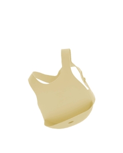 Minikoioi Flexi-Bib Babete de Silicone Ajustável Amarelo 6m+