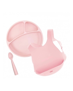 Minikoioi Conjunto Alimentação Rosa 6m+