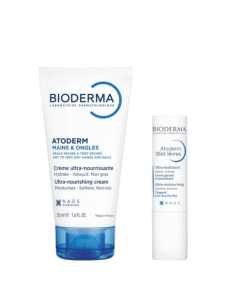 Bioderma Atoderm Pack Creme de Mãos 50ml + Stick Labial