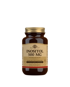 Solgar Inositol 500mg Cápsulas Vegetais 50un.