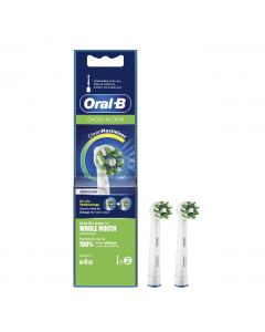 Oral B Crossaction Recarga Escova Elétrica 2un.