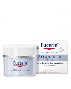 Eucerin Aquaporin Active Creme de Rosto para Pele Seca 50ml