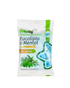Herby Rebuçados Eucalipto e Mentol com Vitamina C Tosse 60g