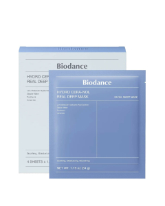 Biodance Hydro Cera-Nol Real Deep Mask Máscara Calmante 4un.