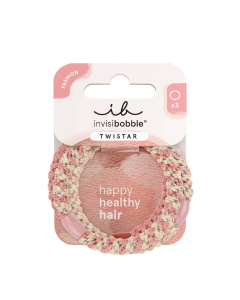 Invisibobble Twistar Blush Braids Elásticos 3un.