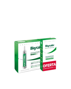 Bioscalin Ativador Capilar Ampola 10ml + Nova Genina Shampoo Volumizante 200ml